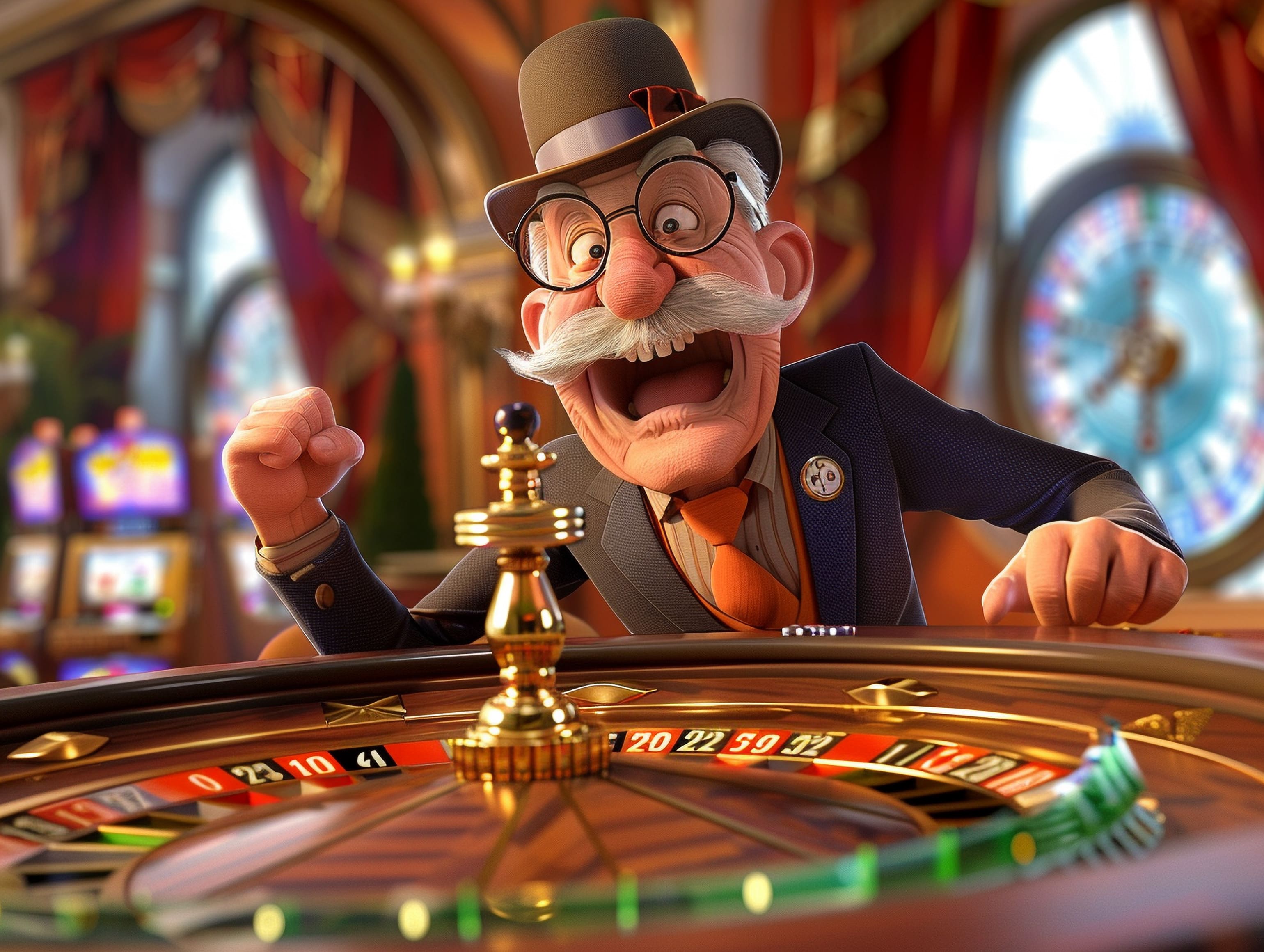 Casino roulette image